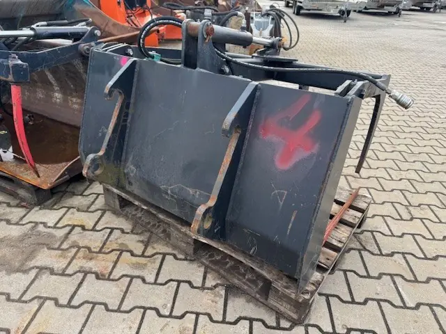 Greifschaufel mit Zinken für Hoflader Nr. 4 – Bild 2