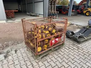 Track rollers for Cat No. 15 crawler excavator