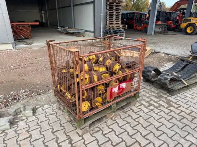 Track rollers for Cat No. 15 crawler excavator