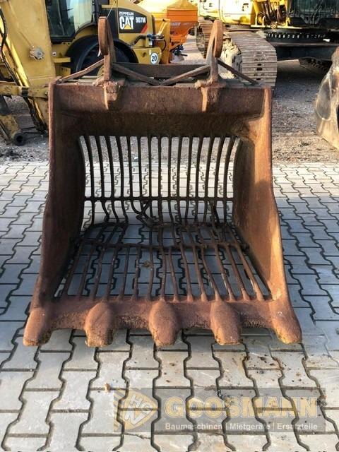 Sieblöffel mit Zähne auf CW40, Nr. 57, 1300mm