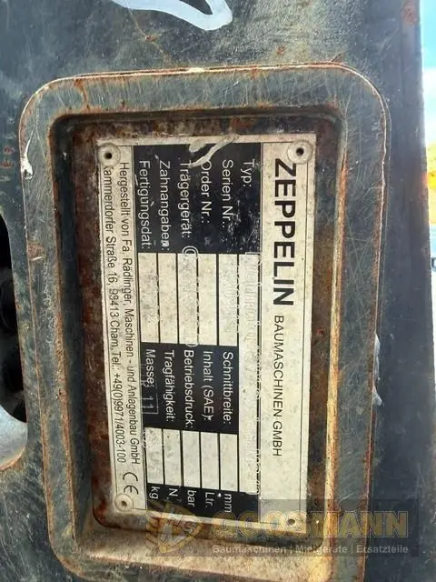 Zeppelin Powertilt for MS10, compatible with CAT M313 size - Image 3